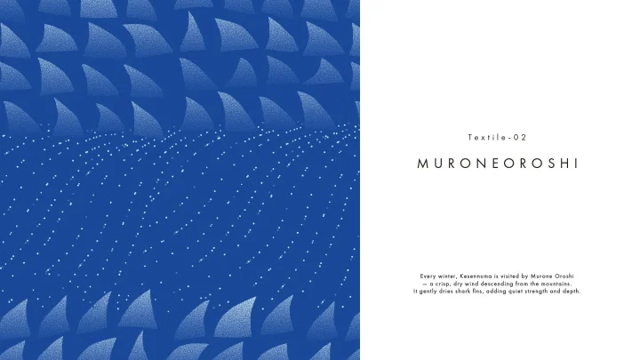 MURONEOROSHIテキスタイルデザイン