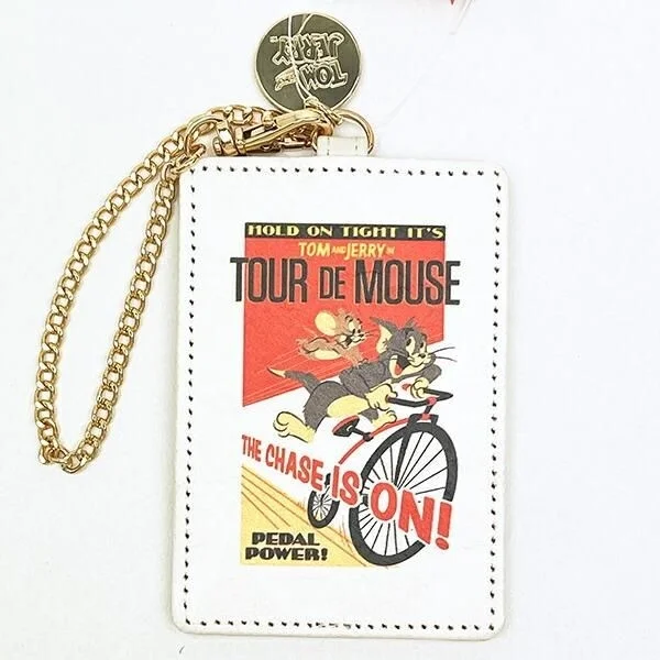 トムとジェリー TOUR DE MOUSEデザインのパスケース