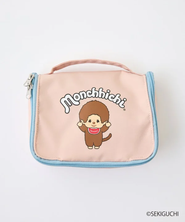 トラベルポーチ ピンク