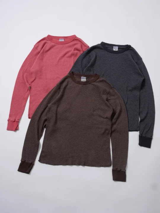 ワッフル生地Tシャツ