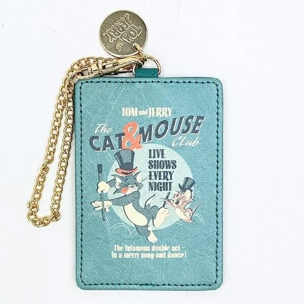 トムとジェリー レトロポスターパスケース ターコイズ