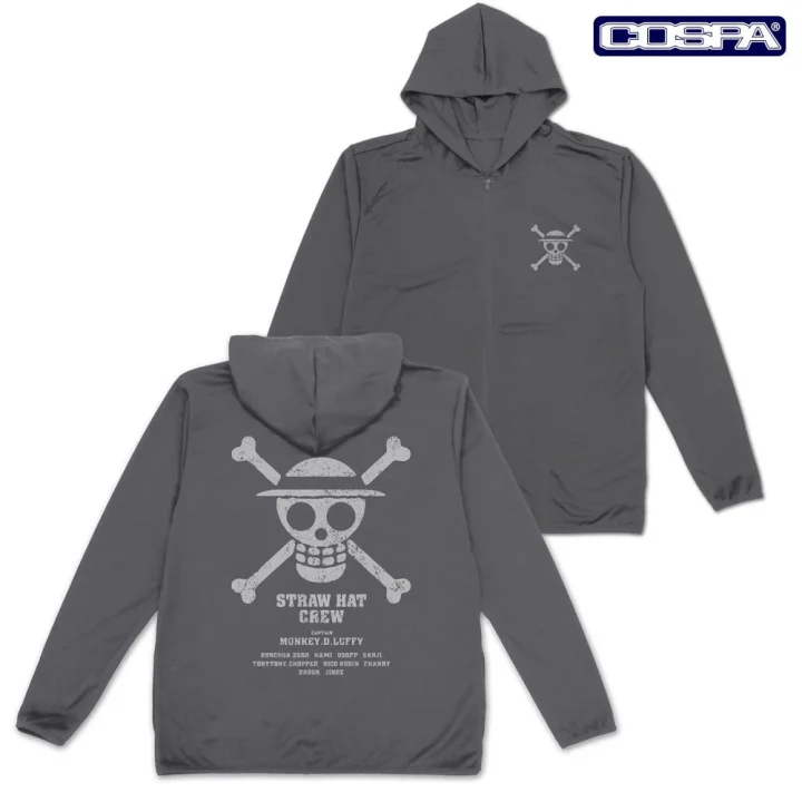 麦わらの一味 薄手ドライパーカー Ver.2.0