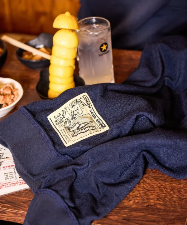 レモンサワーとアパレル製品