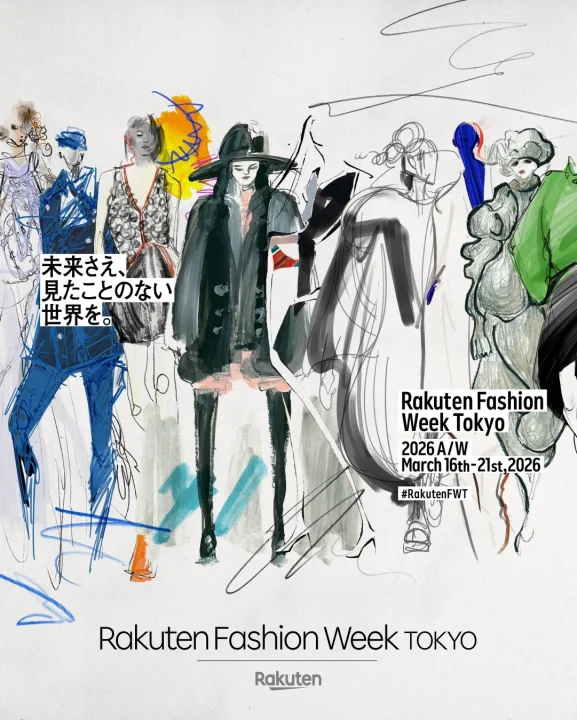 未来さえ、見たことのない世界を。Rakuten Fashion Week Tokyo 2026 A/W