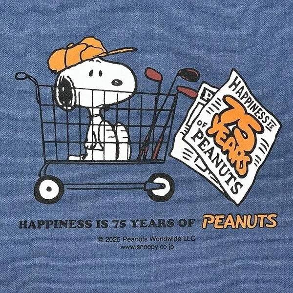 PEANUTS 75thロゴ