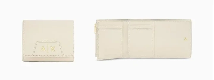 AXロゴ 三つ折りミニウォレット