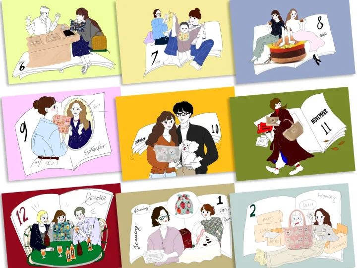 田中シェンさんイラスト