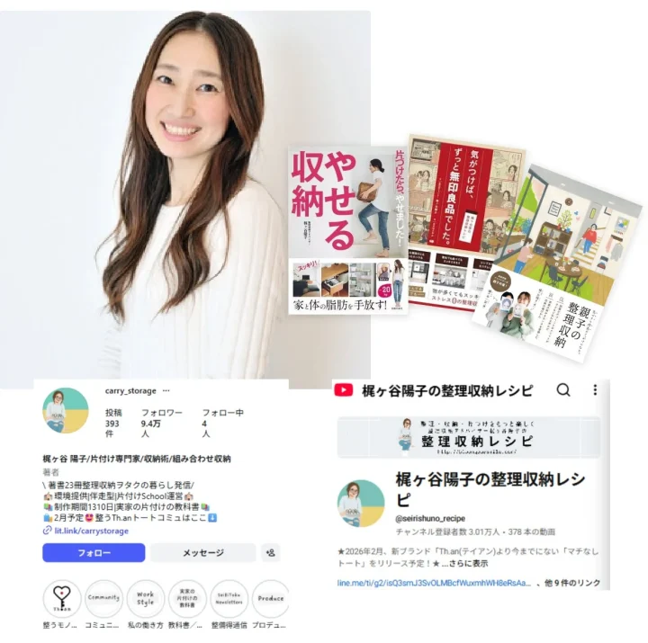 梶ヶ谷陽子のプロフィール、著書、SNS