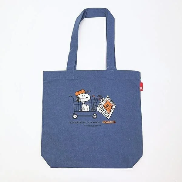 スヌーピーとショッピングカート