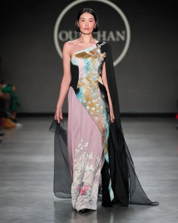 OUNCHANコレクションのルック