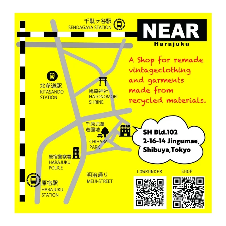 NEAR Harajukuの地図