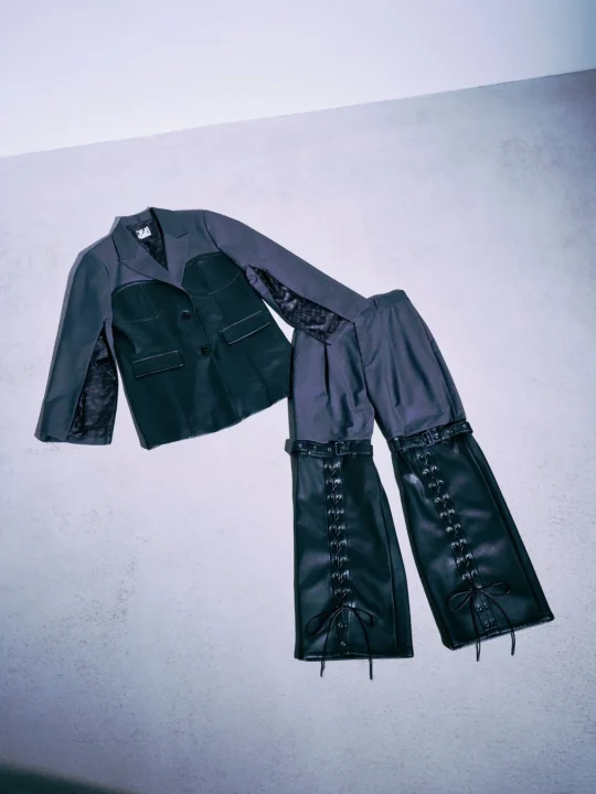 NANAビスチェジャケット / NANAレースアップパンツ