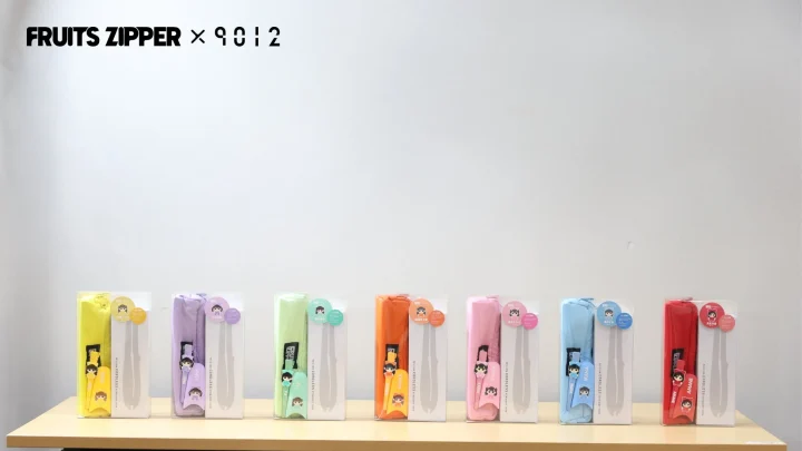 FRUITS ZIPPERコラボアイロンセット