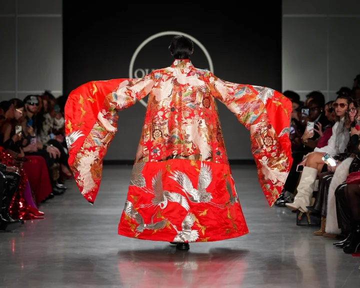 OUNCHANコレクションのルック