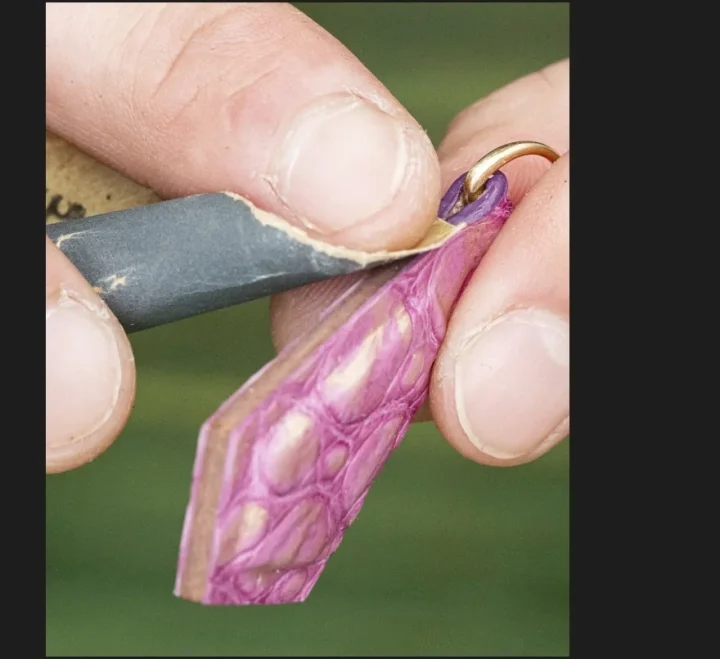 コバ仕上げの研磨