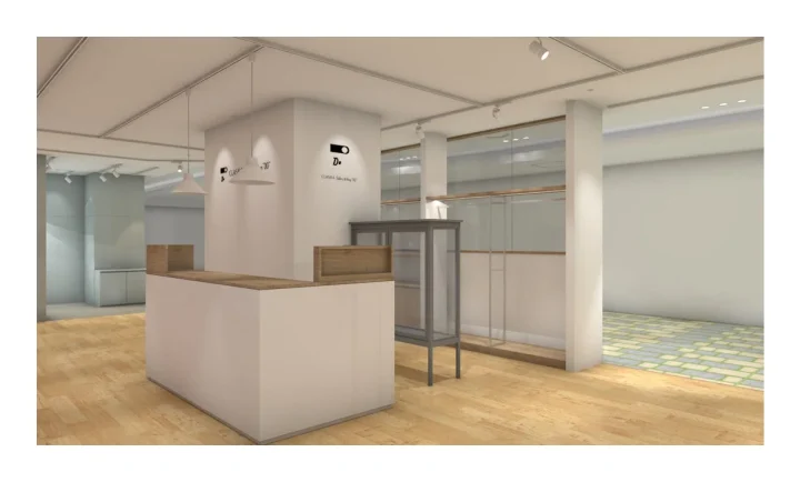 CLASKA Gallery & Shop "DO" レジカウンター