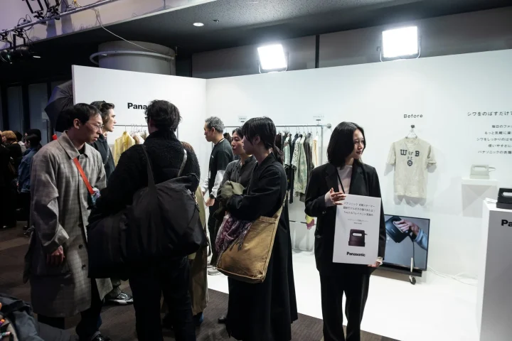 パナソニック 衣類スチーマーTouch & Try イベント