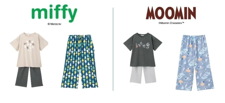 MUDA ZERO miffy MOOMIN商品