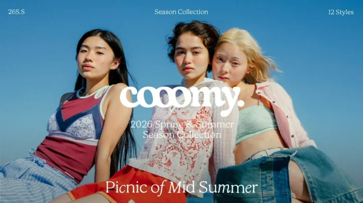 cooomy. 2026 Spring & Summer Season Collection Picnic of Mid Summer