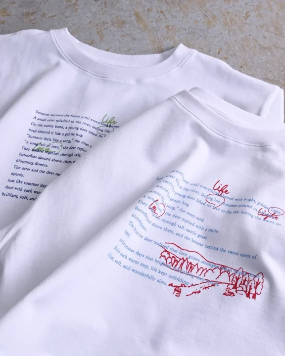 Summer warmed the forest... スウェット