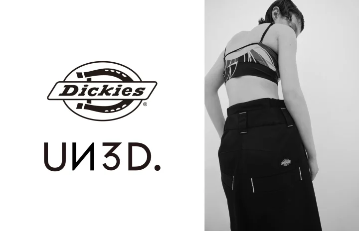 UN3D.とDickies®のコラボレーションアイテム