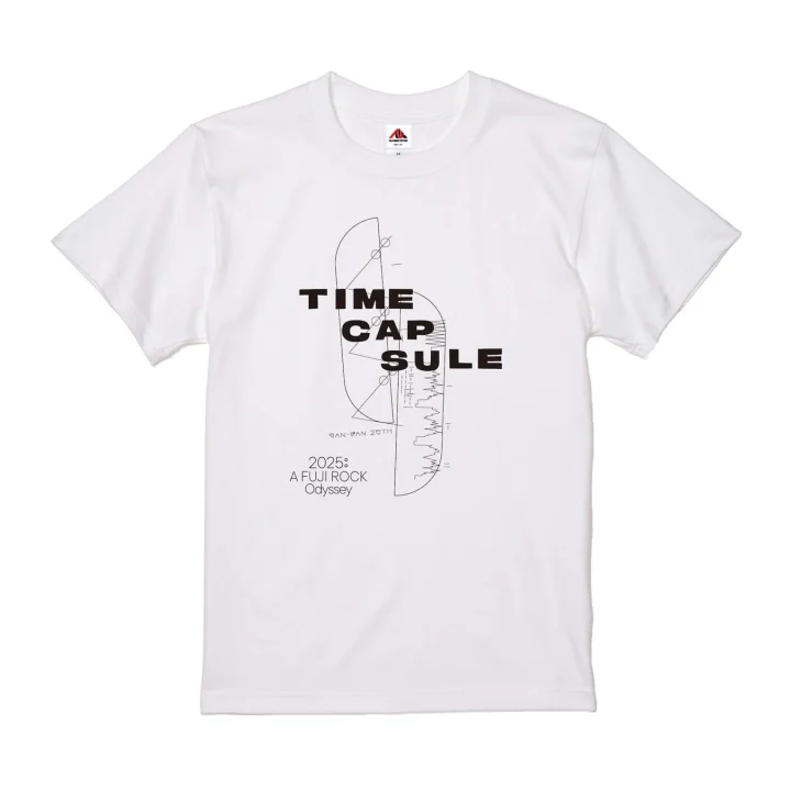TIME CAPSULE 2025: A FUJI ROCK Odyssey 白Tシャツ