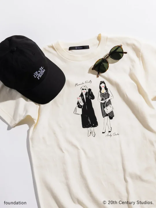 【プラダを着た悪魔】ミランダ&アンドレアTシャツ