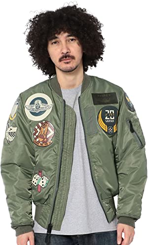 今冬はアメリカ軍のパイロットが着るようなジャケット着てみたいなぁ