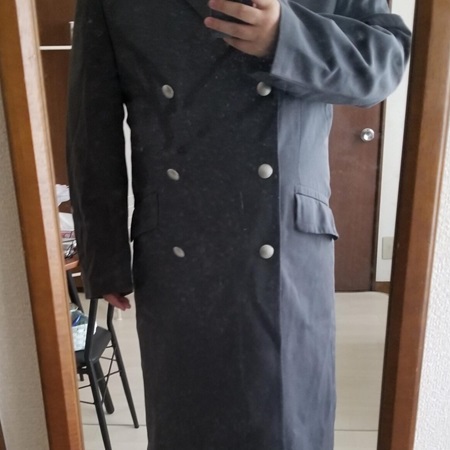 【着画うｐ】ドイツ軍のコート買ったんやがどうや?