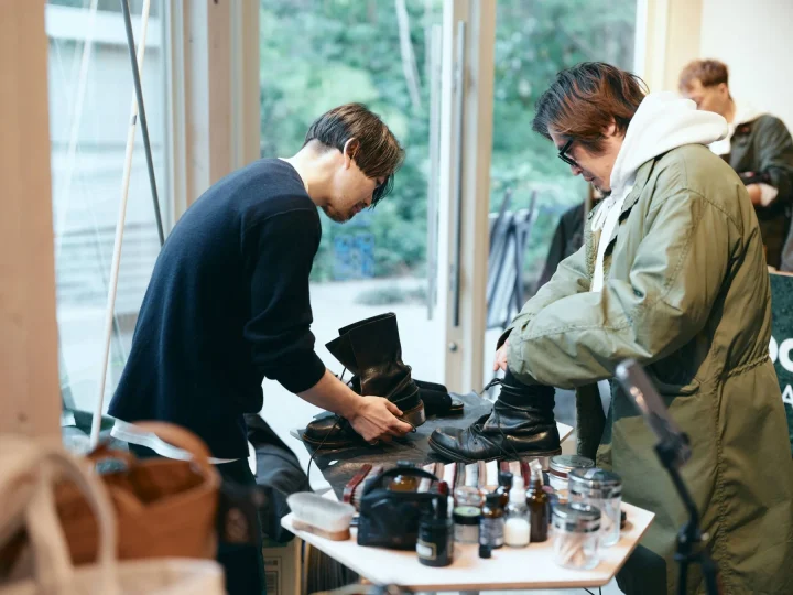 メンテナンスバーの様子