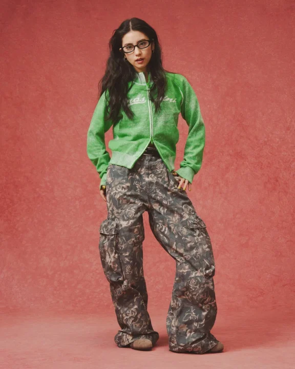 atmos PINK 2026 Spring Summer Green Jacket Look