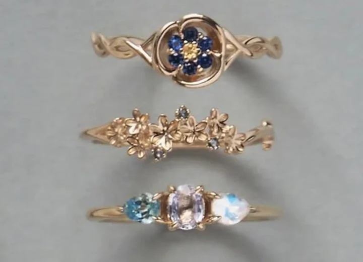 YOKOHAMA BLUE COLLECTION 指輪別アングル