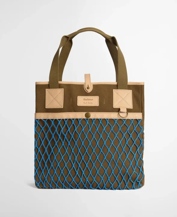 マス釣り用バッグ着想のトートバッグ