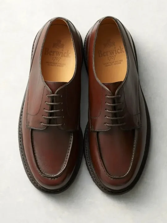 Berwick 1707 Uチップ革靴
