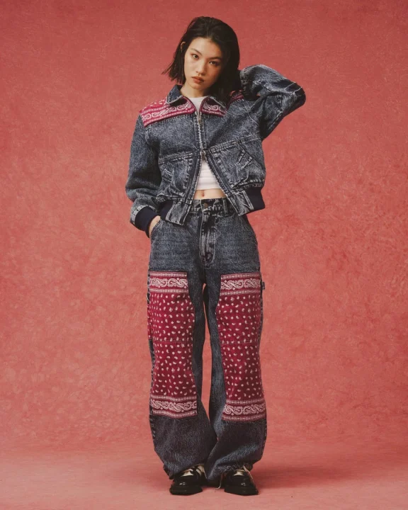 atmos PINK 2026 Spring Summer Denim Set-up Look
