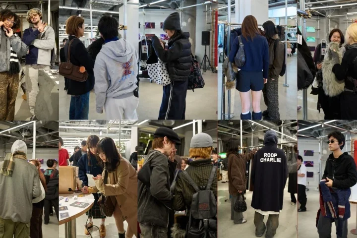 若者が集まる屋内イベントのスナップ