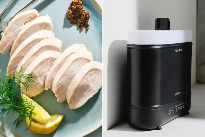 鶏むね肉とクッカー