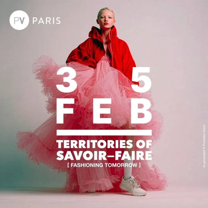 PV PARISの広告ビジュアル