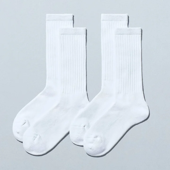 パイルソックス2足組（しろ）