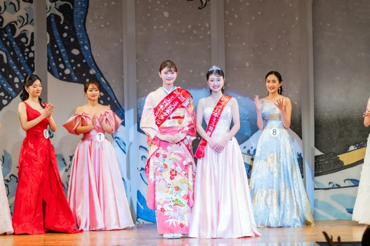 ミス日本ミス着物の受賞者たち