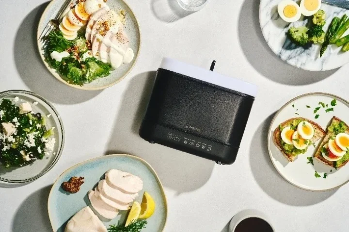 ヘルシーな食事と調理家電