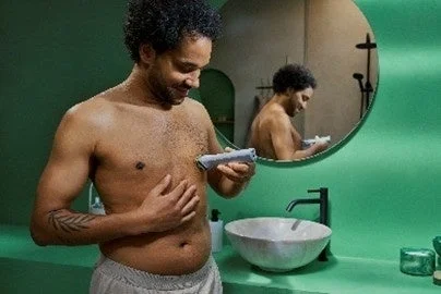 ボディートリミングの様子