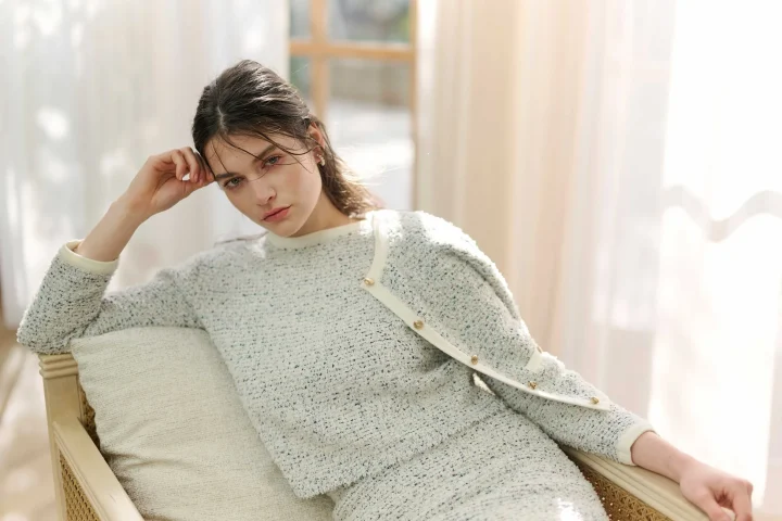 ツイードセットアップ