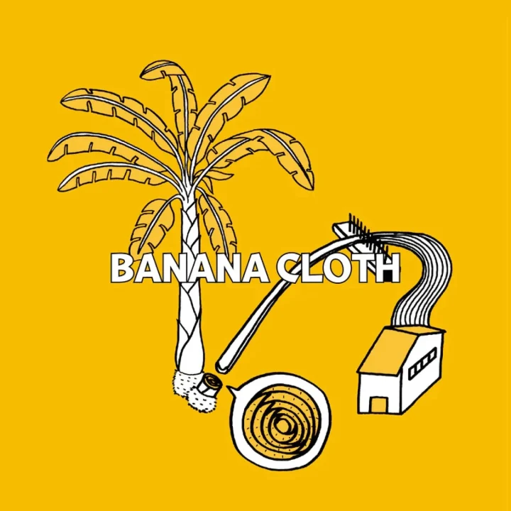BANANA CLOTHのバナナのイラスト