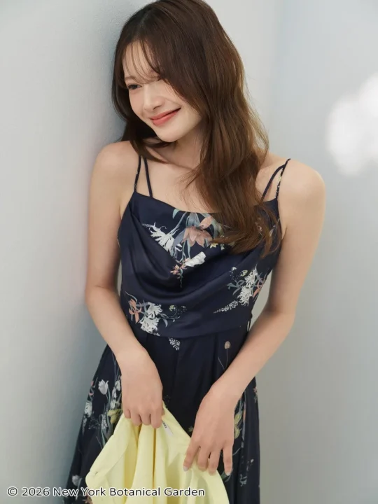 キャミロングワンピース