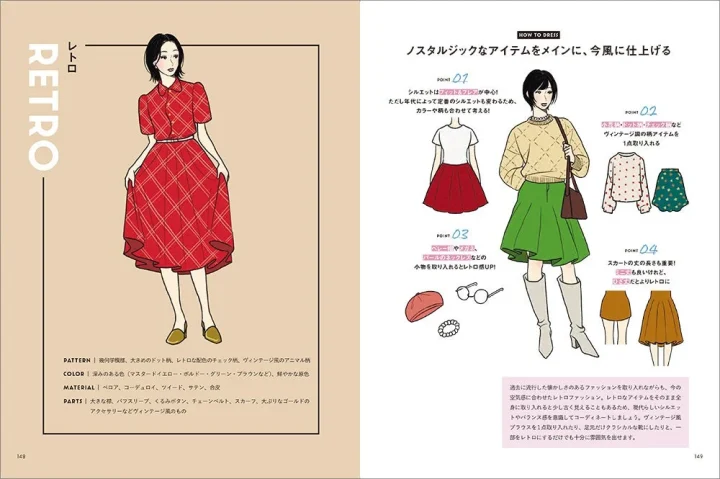 レトロファッションの着こなし術