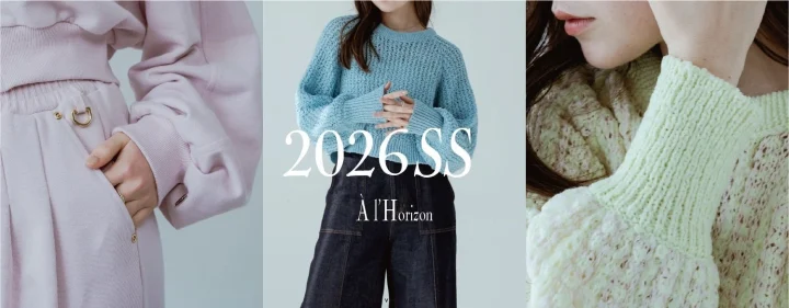 2026 SS A'l Horizonコレクションイメージ