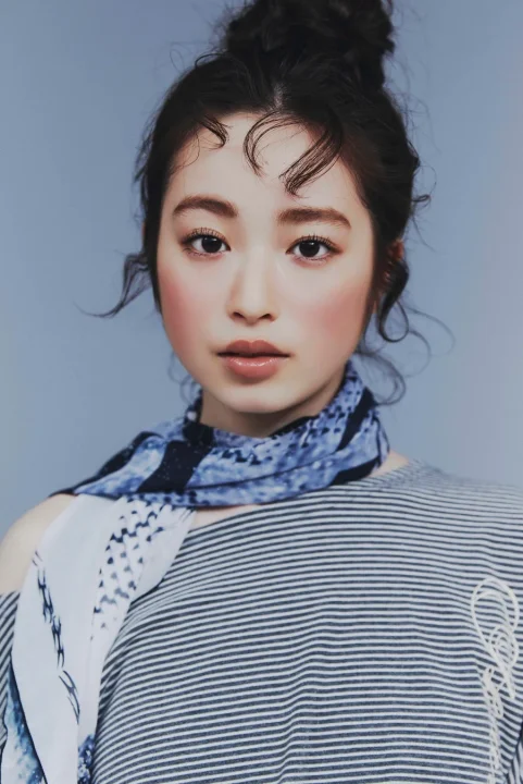 女性、スカーフ、ストライプ、メイク