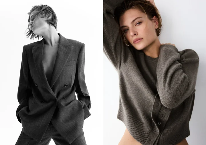 H&M Studio Essentialsコレクションのモデル