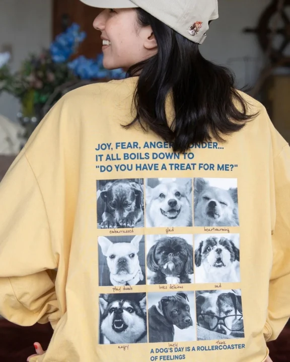 Cat Dog ロングスリーブTEE